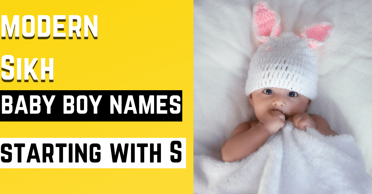 Modern Sikh Boy Names With S